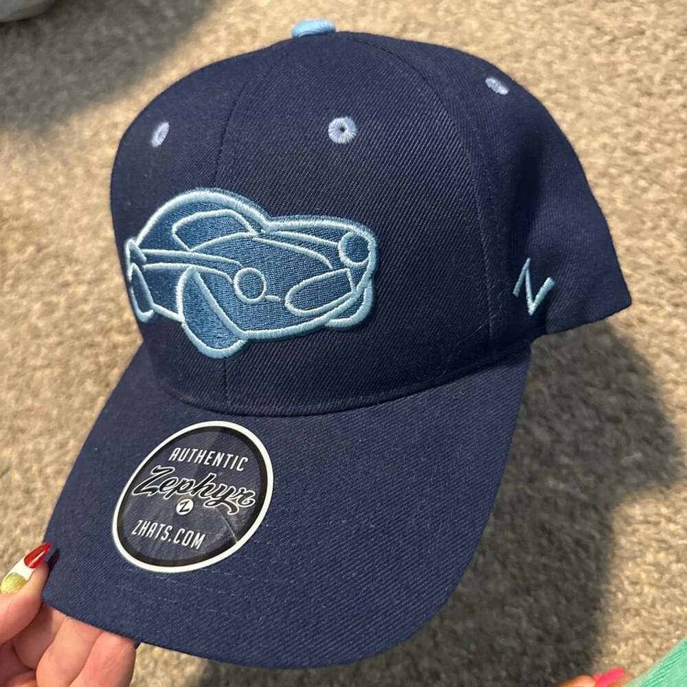 Zephyr Capital Auto Loan Snapback Hat L Blue